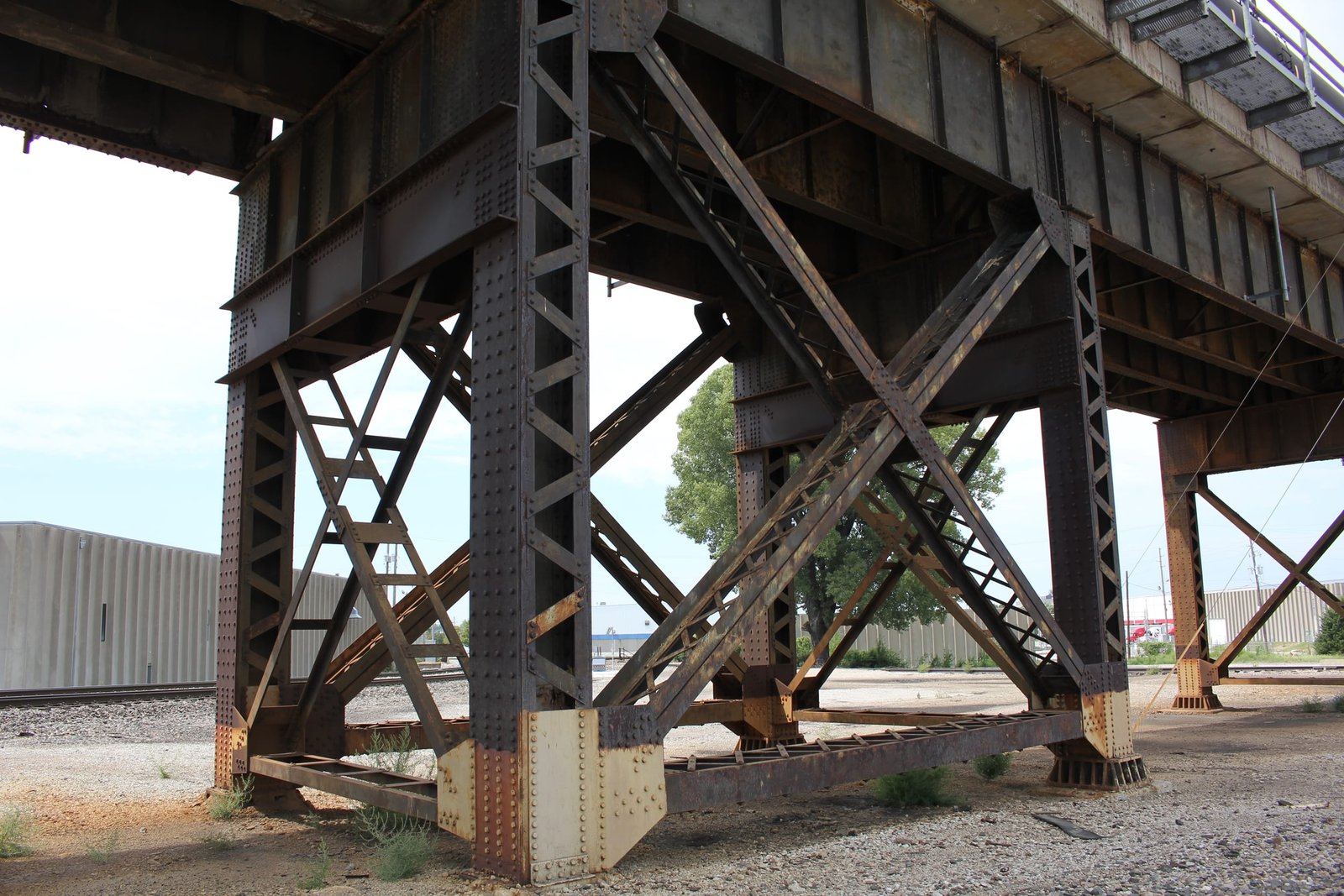 Typical steel tower and span #6